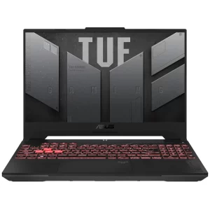 لپ تاپ 15.6 اینچ ایسوس مدل TUF Gaming A15 (2024) FA507UI-LP034W-R9 8945HS-RTX4070 8GB-16GB DDR5 5600MHz-1TB SSD-FHD 144Hz-W